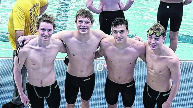 Owen Englehart, Espen Wespestad, Danny Westervelt, and Jack McGurrin qualified for the state meet.