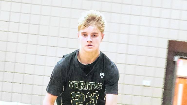 Veritas Christian's Daniel Hawkswell scored 11 points.