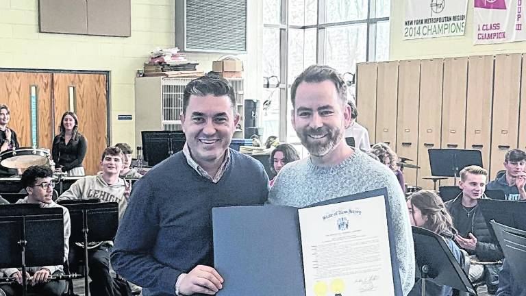 Inganamort honors marching band