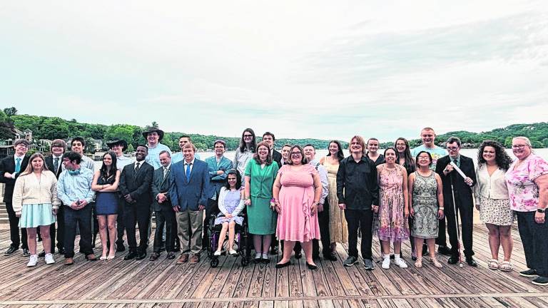 <b>The Sparta Elks Lodge No. 2356 hosted a prom for Sparta Unified Sports and Sparta Special Olympics participants on May 21 on the boardwalk at Lake Mohawk.</b>