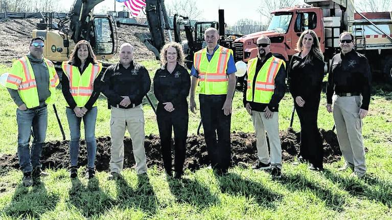 <b>Officials break ground on the new Sussex County Sheriff’s Office facility.</b>