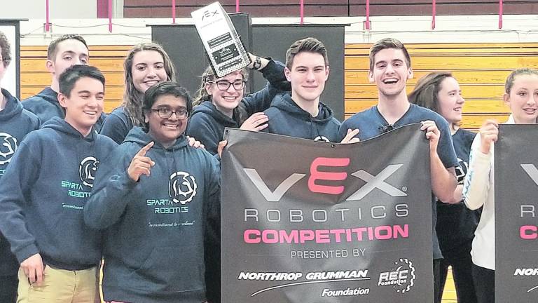 Sparta Robotics teams shine at VEX Push Back relay
